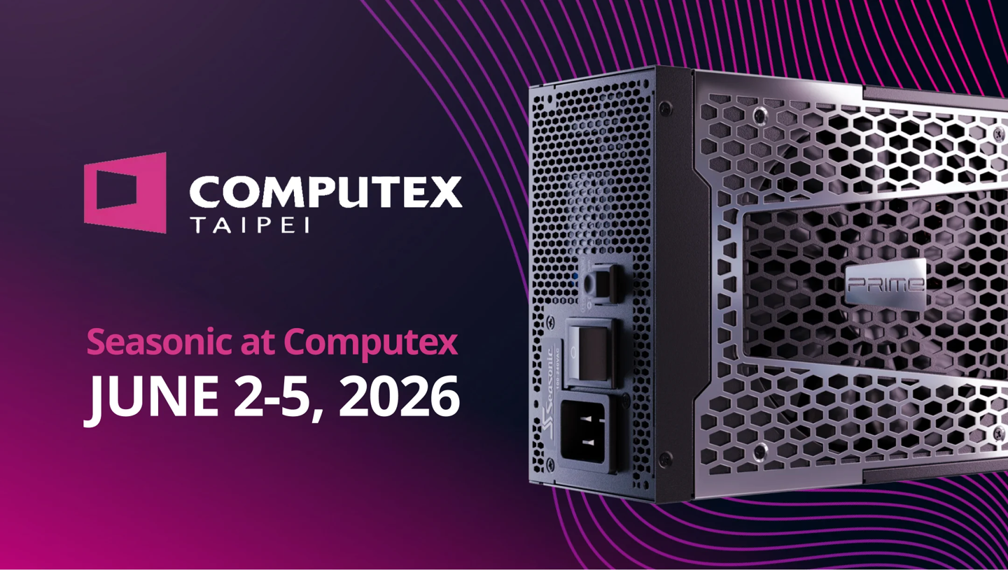 海韵 2026 台北国际电脑展将展 80 PLUS Ruby 认证 5200W 电源