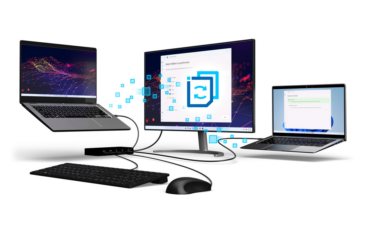 让 Win11 PC 共享文件、外设，英特尔发布 Thunderbolt Share 雷电共享技术