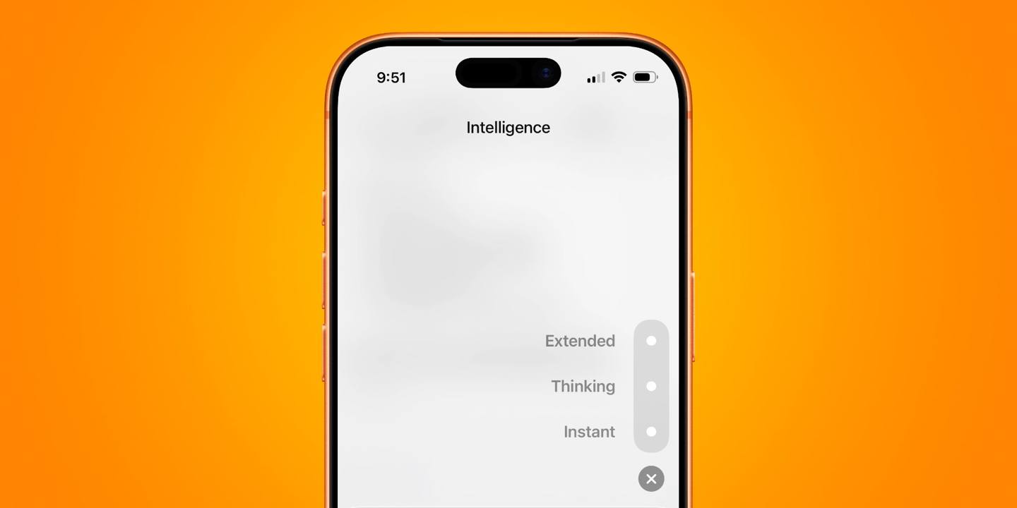 OpenAI 调整手机端 ChatGPT，提示词可提前选 AI 响应档位，网友热议