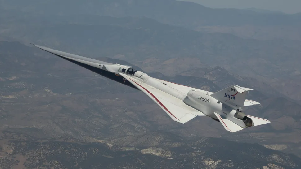 突破音障却不制造巨响：NASA X-59 静音超音速飞机本月将进行首次超音速试飞