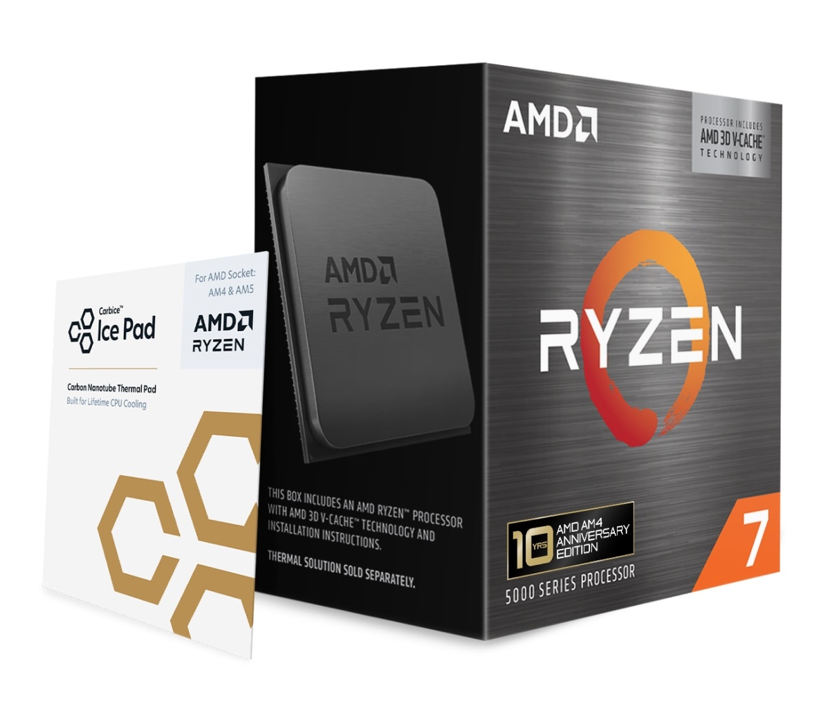 AMD 锐龙 7 5800X3D 十周年纪念版采用与原版不同的台积电 SoIC 键合工艺怎么回事？