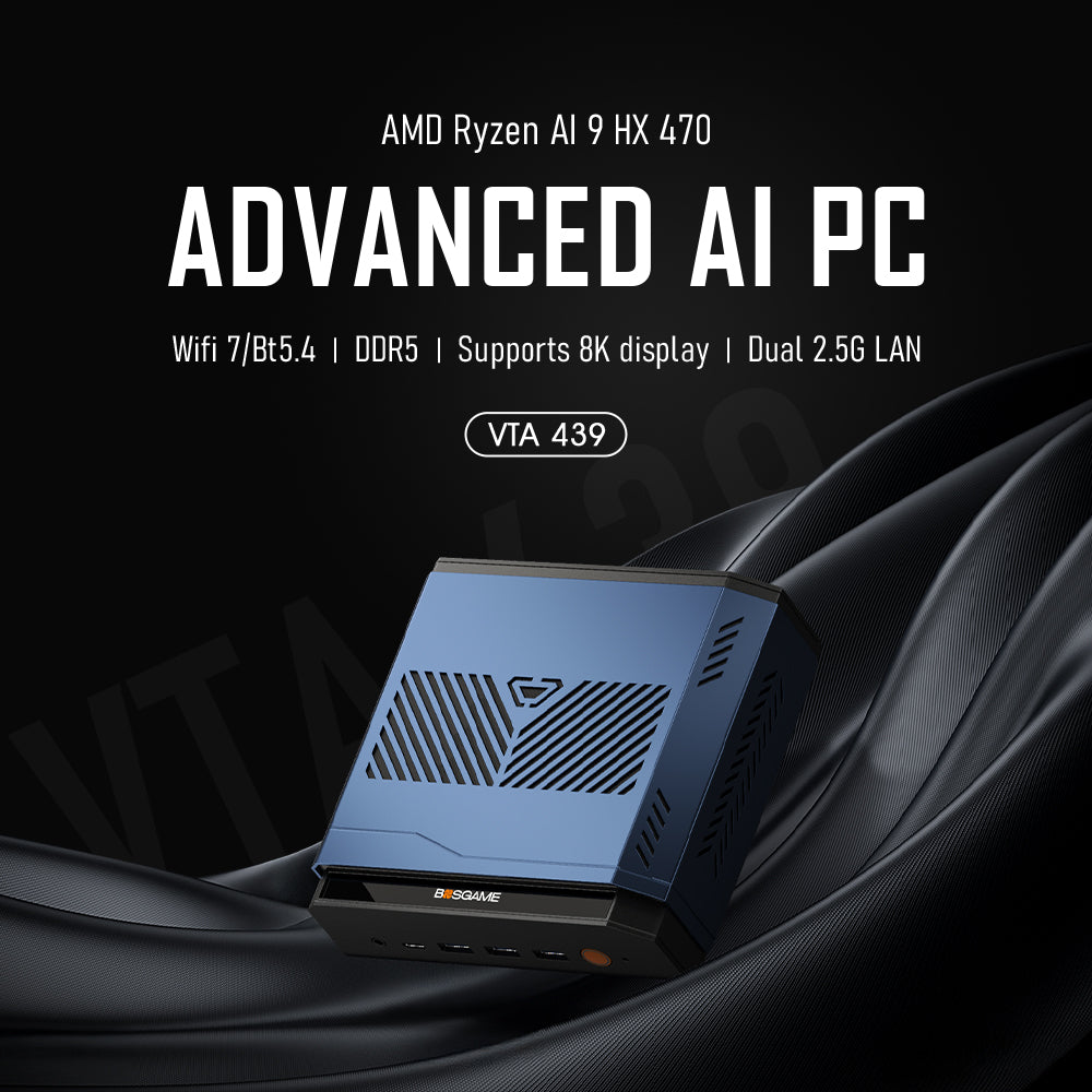 BOSGAME 推出 VTA-439 迷你主机，基于 AMD 锐龙 AI 9 HX 470，网友热议