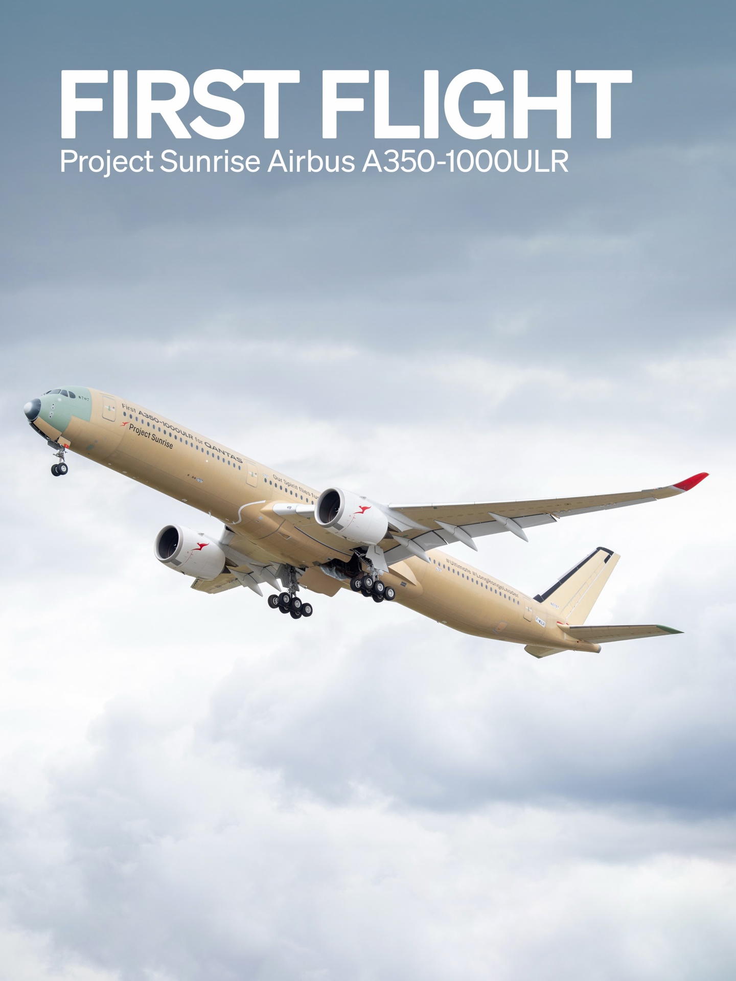 澳航空客 A350-1000ULR 超远程客机完成首飞，明年将执飞全球最长直飞航线（悉尼-伦敦）