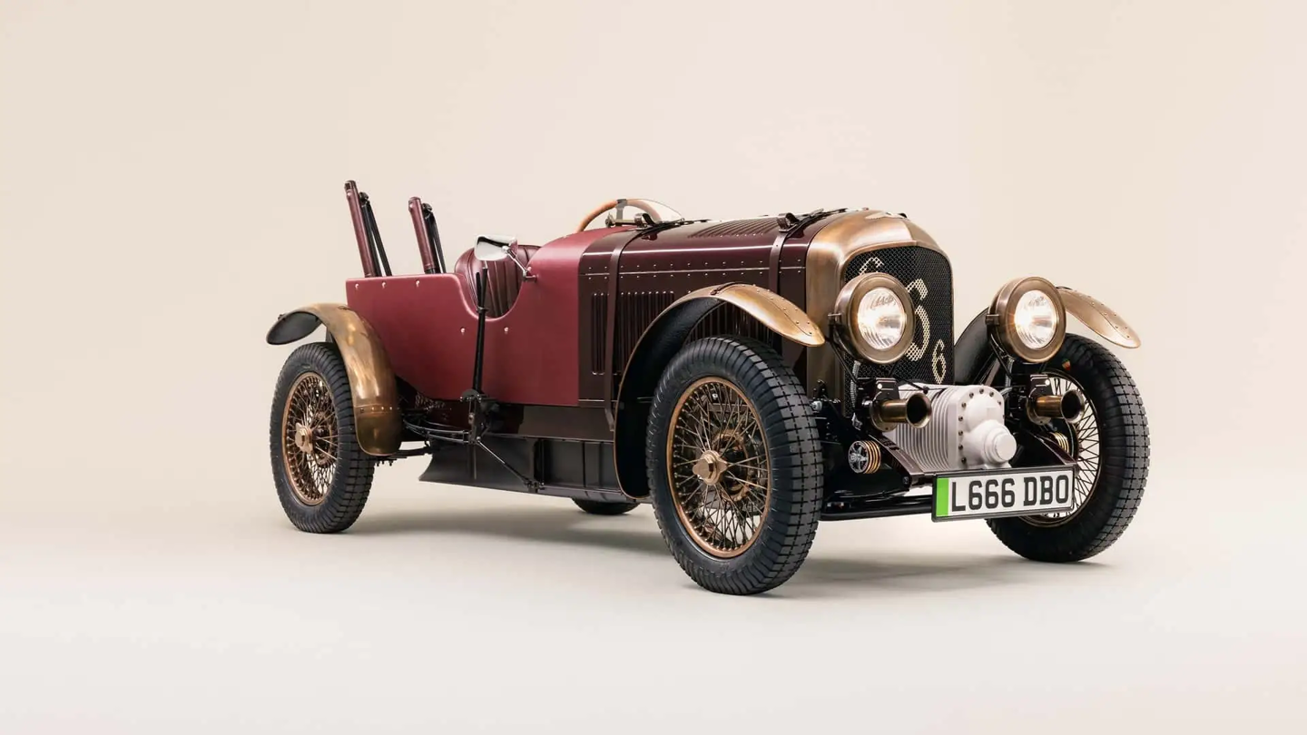 英国一工厂与宾利联手复刻 1929 年老爷车：纯电动力、手工打造、原车 85% 大小