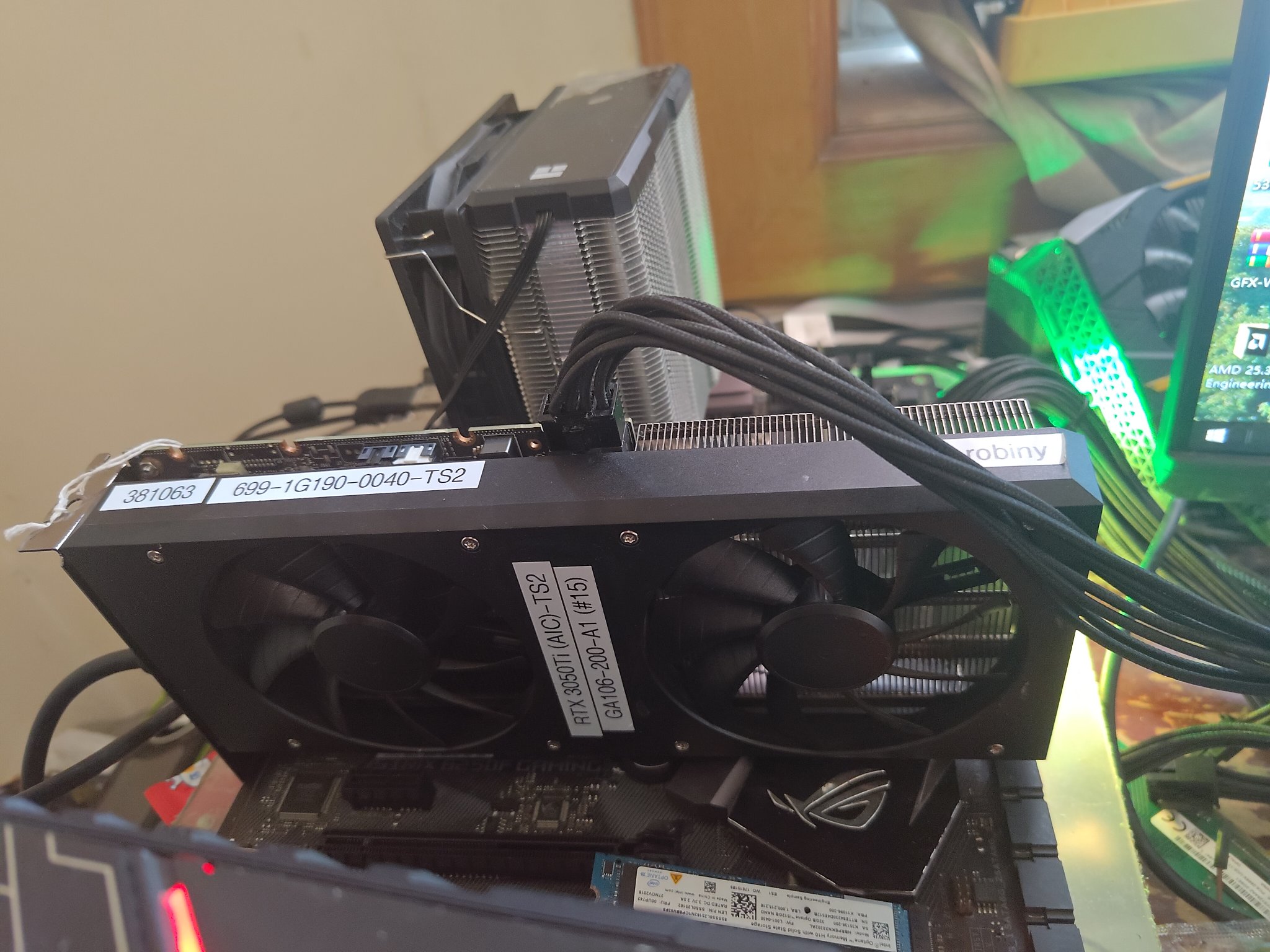 英伟达未发售的桌面端 RTX 3050 Ti 显卡现身：3328CUDA + 6GB