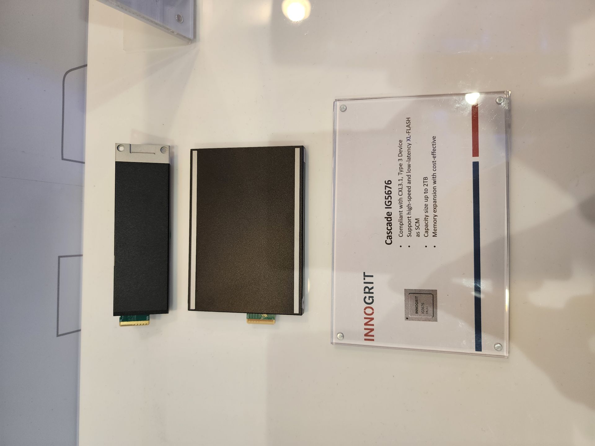 专为内存扩展型 SSD 打造，英韧展示 CXL 3.1 主控 IG5676怎么回事？