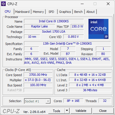 PC 硬件检测工具 CPU-Z 更新 2.20.2 版本，支持英特尔 Arc G3/G3 Extreme 处理器背后原因曝光