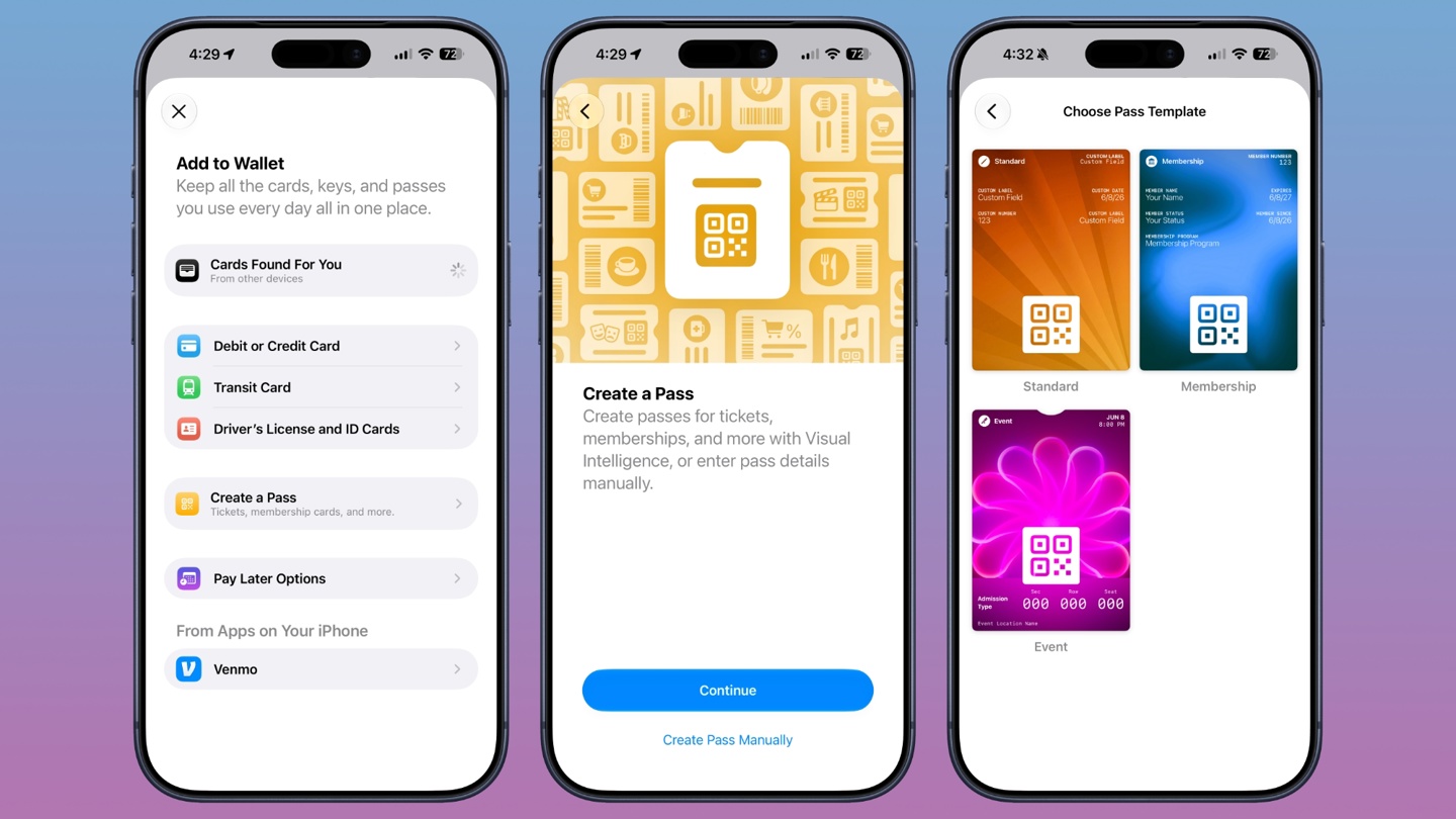 苹果 iOS 27 升级钱包应用：支持 AI 导入票证