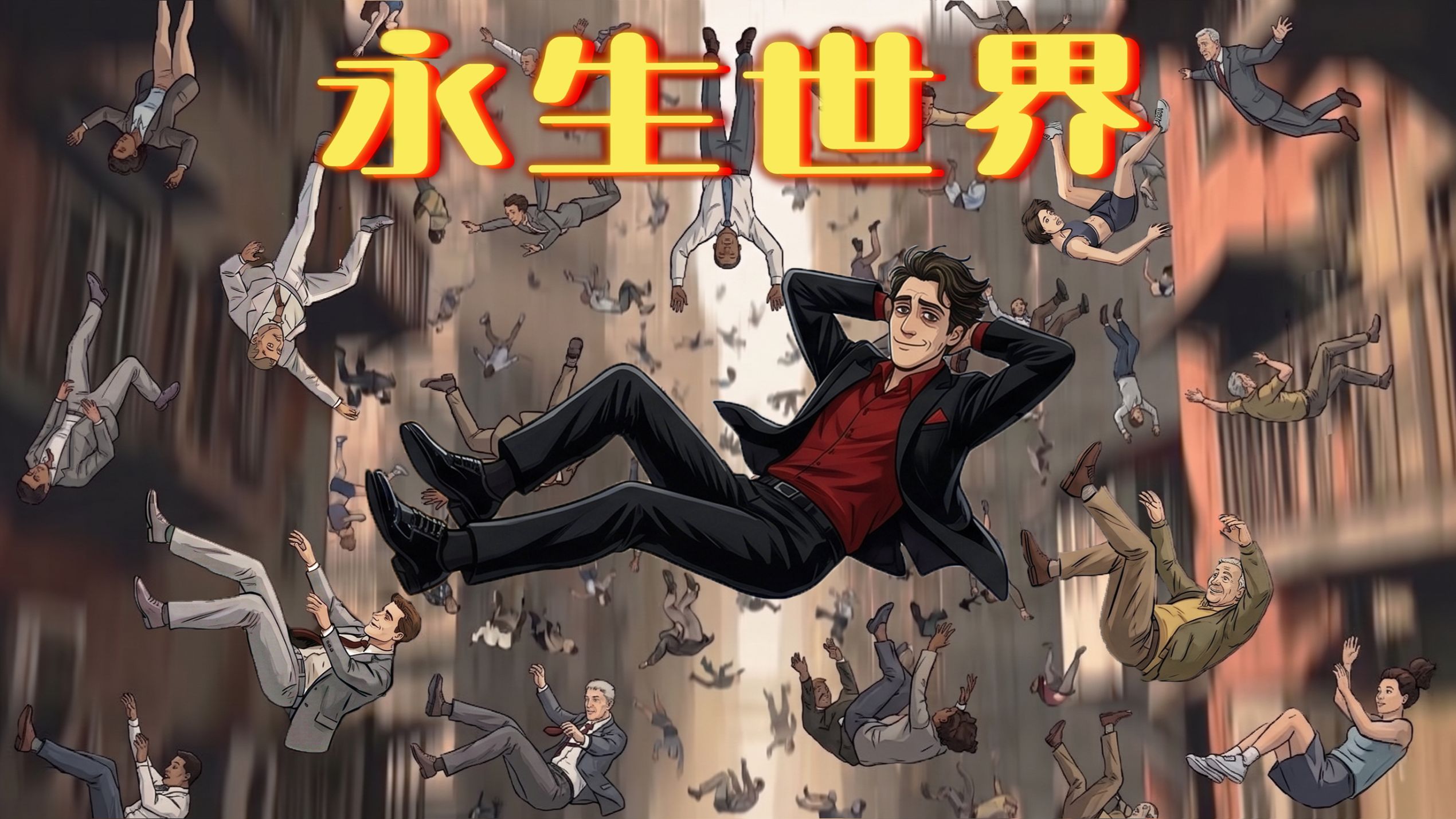 【原创AI动画】当全世界所有人都永生不死【永生世界】，网友热议