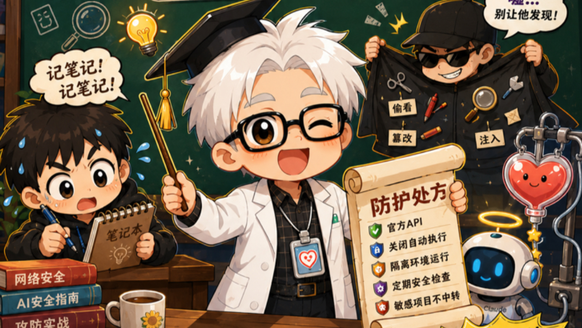 旭阳小课堂第一期：AI Agent最危险的不是AI，而是“中间人”