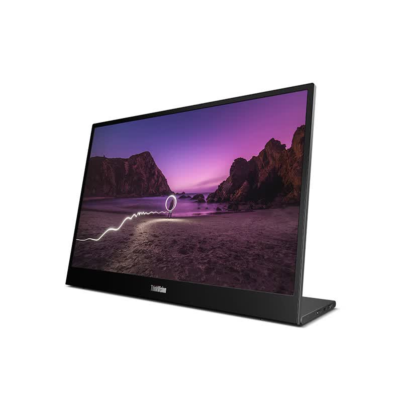 联想便携屏 ThinkVision M16 开售：16 英寸 1200P 60Hz、Type-C 65W 一线连，969 元
