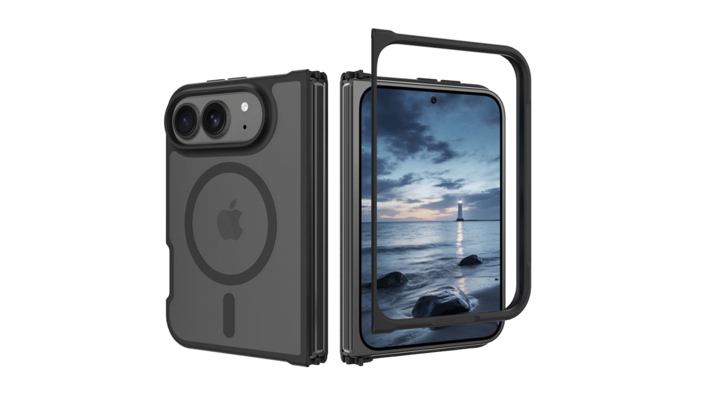 苹果 iPhone Fold 折叠屏手机首批第三方保护壳亮相引发关注