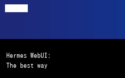 Hermes WebUI: The best way to use Hermes Agent from the web or from your phone!